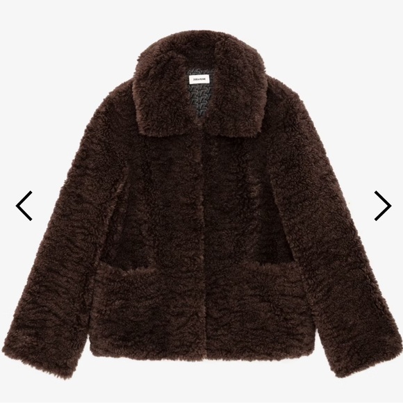 Zadig and Voltaire Fred Coat
Short faux fur coat with collar and pockets. - Picture 3 of 6